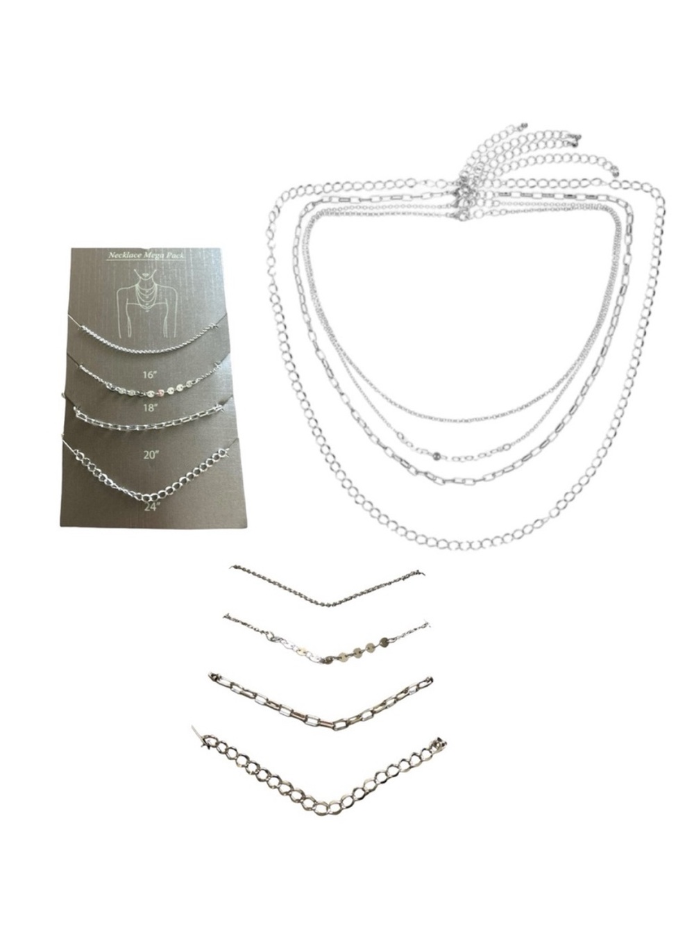 Solutions Silverstone Finish Chains Necklaces